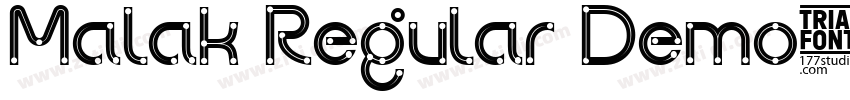 Malak Regular Demo字体转换